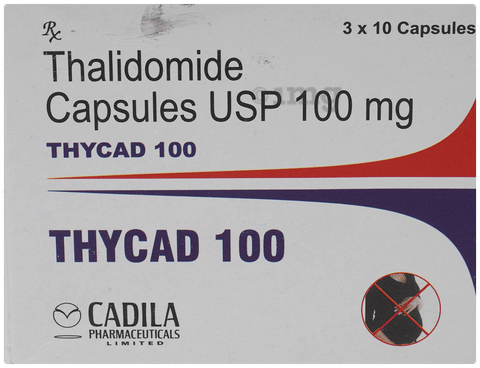 Thycad 100mg Capsule image