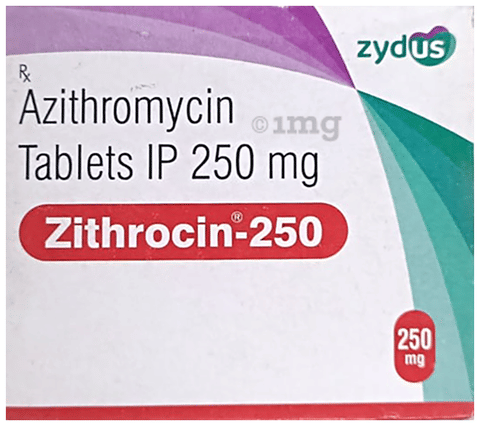 Zithrocin 250 Tablet image