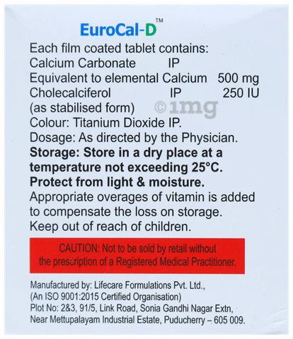 Eurocal-D Tablet image