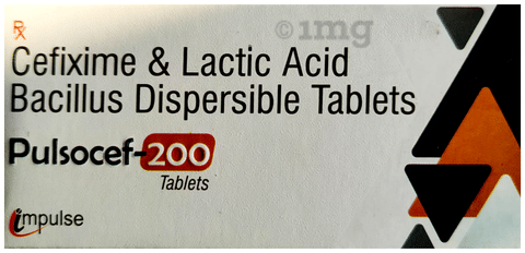 Pulsocef 200 Tablet DT image