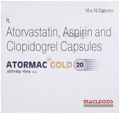 ATORmac Gold 20 Capsule image ATORmac Gold 20 Capsule image