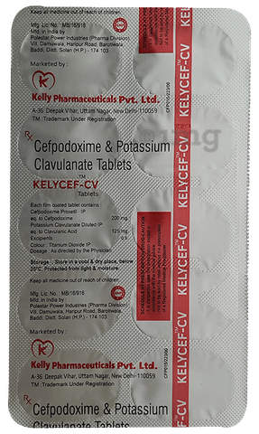 Kelycef-CV Tablet image