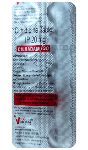 Cilnadam 20 Tablet image Cilnadam 20 Tablet image