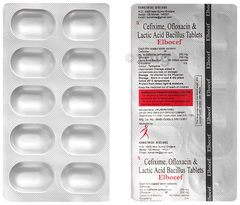 Elbocef Tablet image