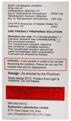 Cazotaz Injection image