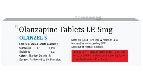 Olanzel 5mg Tablet image