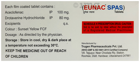 Eunac Spas Tablet image