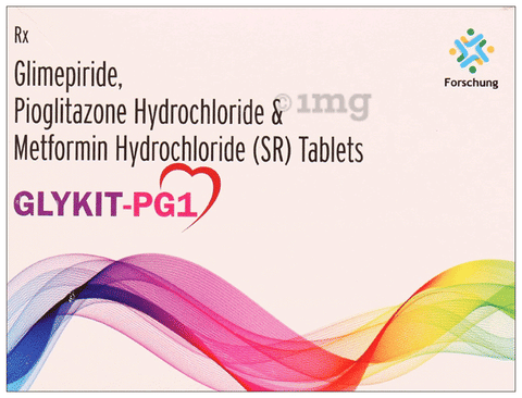 Glykit-PG 1 Tablet SR image