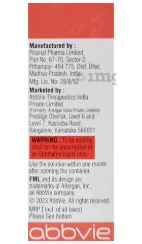 FML T Eye Drop image