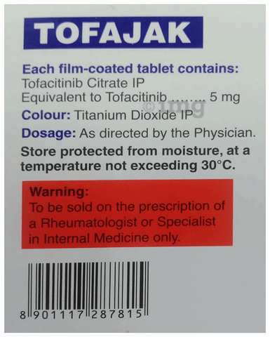 Tofajak 5mg Tablet image