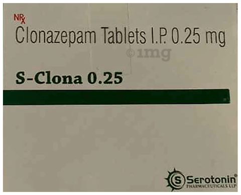 S-Clona 0.25 Tablet image