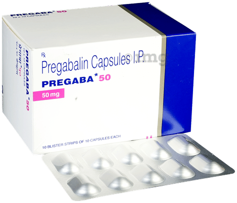 Pregaba 50 Capsule image