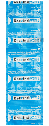 Cetzine Cold Tablet image