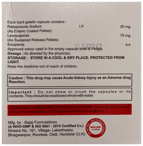 Parazol-L Capsule SR image Parazol-L Capsule SR image