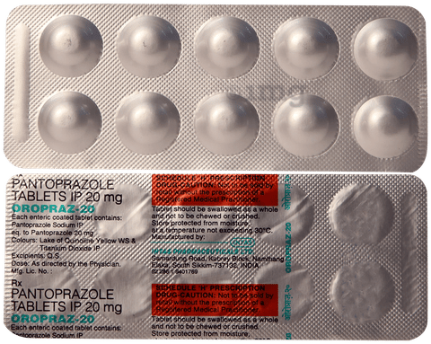Oropraz 20mg Tablet 1