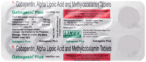 GABAgesic Plus Tablet image