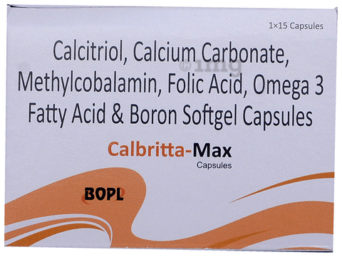 Calbritta-Max Softgel Capsule