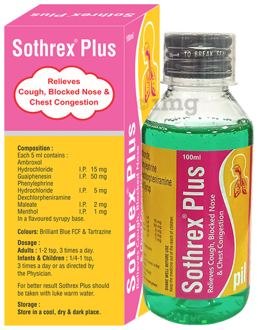 Sothrex Plus Syrup image