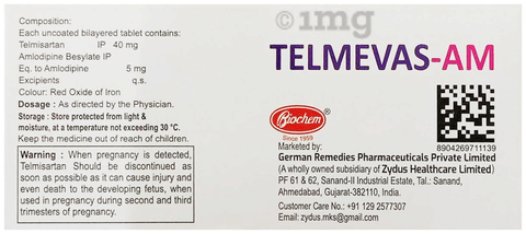Telmevas-AM Tablet image