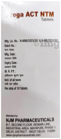 Prega Act NTM Tablet image