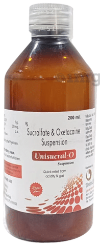 Unisucral-O Oral Suspension Sugar Free
