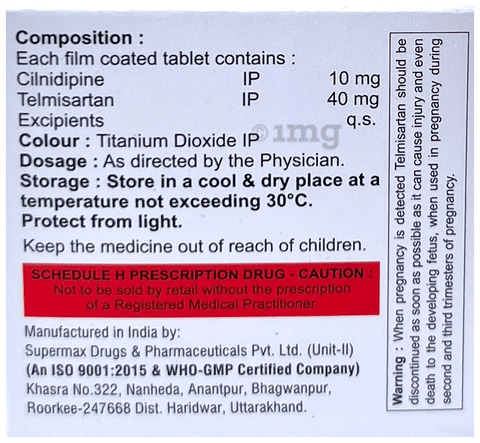 Zealsartan-CL Tablet image