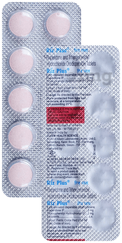 Riz Plus 3mg/2mg Tablet DT image Riz Plus 3mg/2mg Tablet DT image