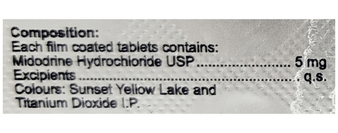 Midgeo 5mg Tablet image