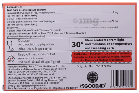 Aidrovastatin CV 10 Capsule