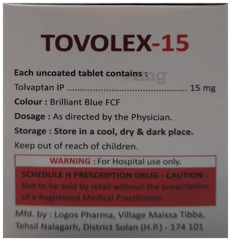 Tovolex 15 Tablet image