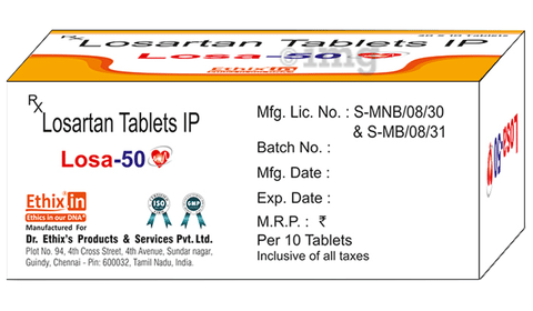 Losa 50 Tablet image