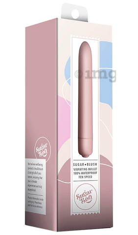 Sugarboo Vibrating Bullet Massager for Women | 100% Waterproof | Electric Silicone with 10 Vibration Modes Sugar blush: Buy box of 1.0 Unit at best price in India | 1mg Sugarboo Vibrating Bullet Massager for Women | 100% Waterproof | Electric Silicone with 10 Vibration Modes Sugar blush: Buy box of 1.0 Unit at best price in India | 1mg