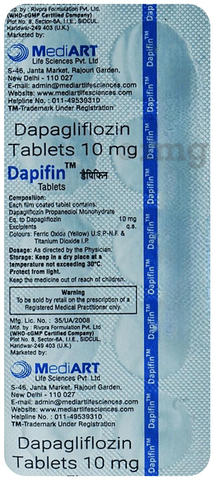 Dapifin 10mg Tablet image Dapifin 10mg Tablet image