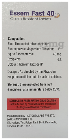 Essom Fast 40 Tablet