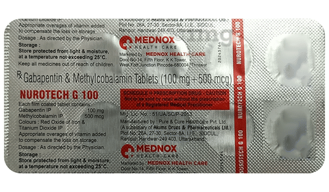 Nurotech G 100 Tablet image