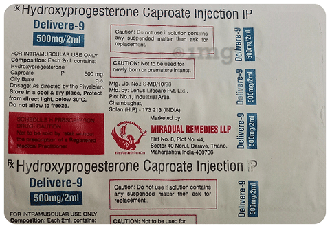 Delivere 9 500mg Injection image Delivere 9 500mg Injection image