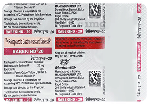 Rabekind 20 Tablet image