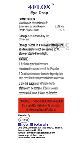 4Flox 0.5% Eye Drop image