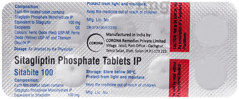 SITAbite 100mg Tablet image