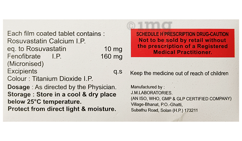 Rosulong F 10 Tablet image