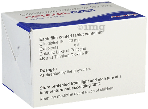 Tab cetanil 2025 20 mg