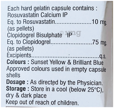 Rosuvid CV 10 Capsule image Rosuvid CV 10 Capsule image