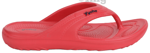 Yoho Lifestyle Acupressure Flip Flops for Women Tango Red 7 Buy