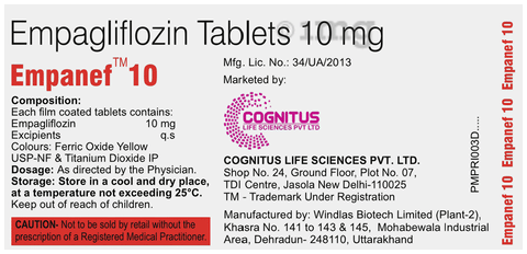 Empanef 10 Tablet image Empanef 10 Tablet image