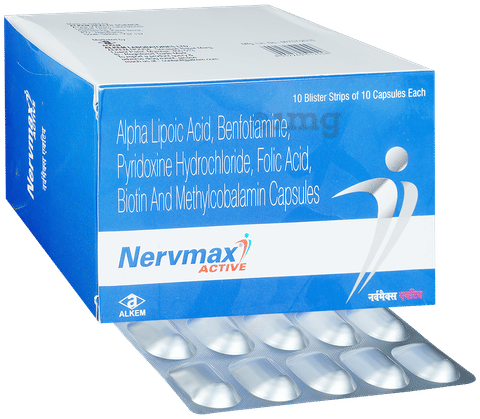 Nervmax Active Capsule image Nervmax Active Capsule image