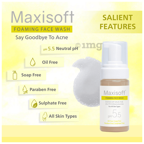 Maxisoft PH 5.5 Foaming Face Wash (100ml Each) image