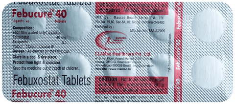 Febucure 40 Tablet image