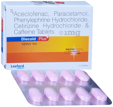 Diecold Plus Tablet image Diecold Plus Tablet image