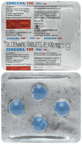 Zenegra 100 Tablet image