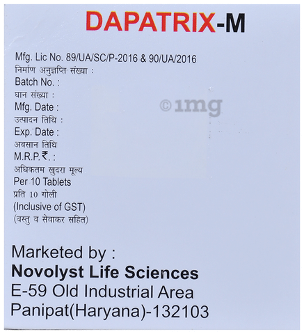 Dapatrix-M Tablet SR